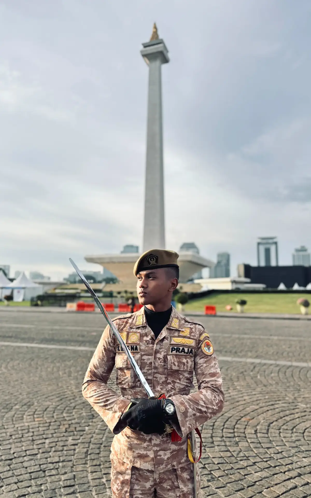It's an honor to be part of the 80th TNI Anniversary #huttni80 #huttni #ipdn #praja 