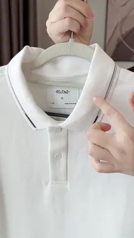 Áo Polo Nam Ngắn Tay Phối Cổ Form Fitted #huongthatthuong21 #thoitrangnam 