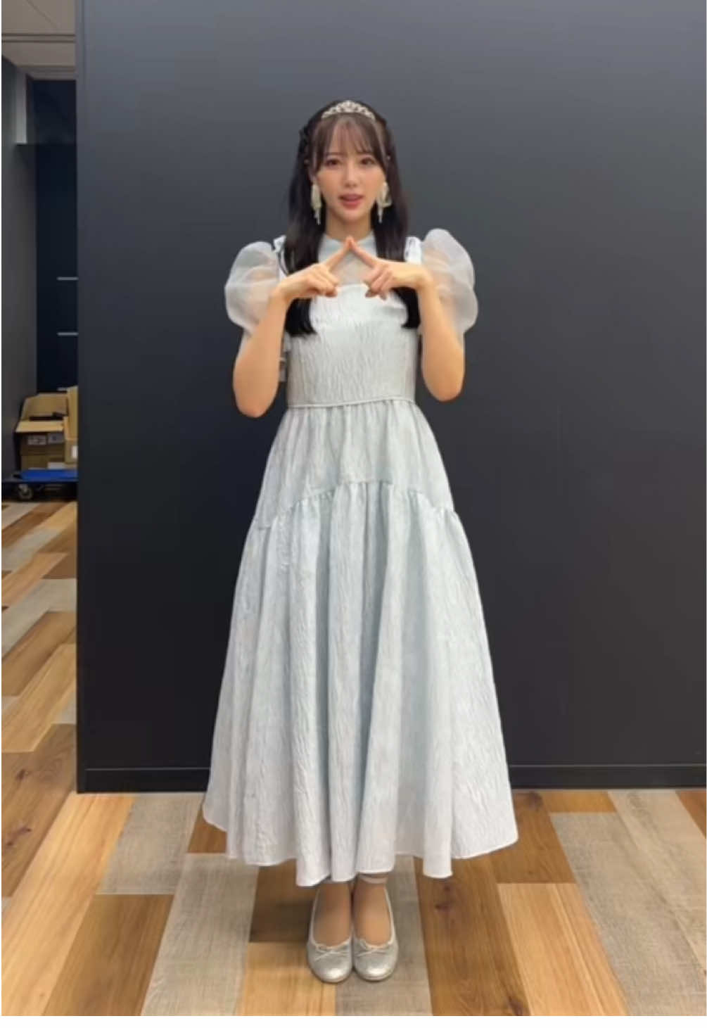 前髪少しだけ切ったんだけど、気がついてくれた？？ #ラブソングに襲われる #イコラブ さん#踊ってみた #ナナニジ#fyp 