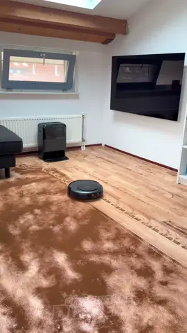 Robot Vacuum Cleaner 🆚 World’s Dirtiest Floor! #cleaningthedirtiest #cleaning #speedcleaning #cleaningtiktok #robotvacuum   