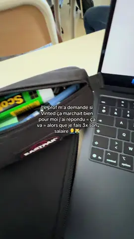 s’il savait… tout en bio 🙈.  #vinted #business #17ans #resell #humour 