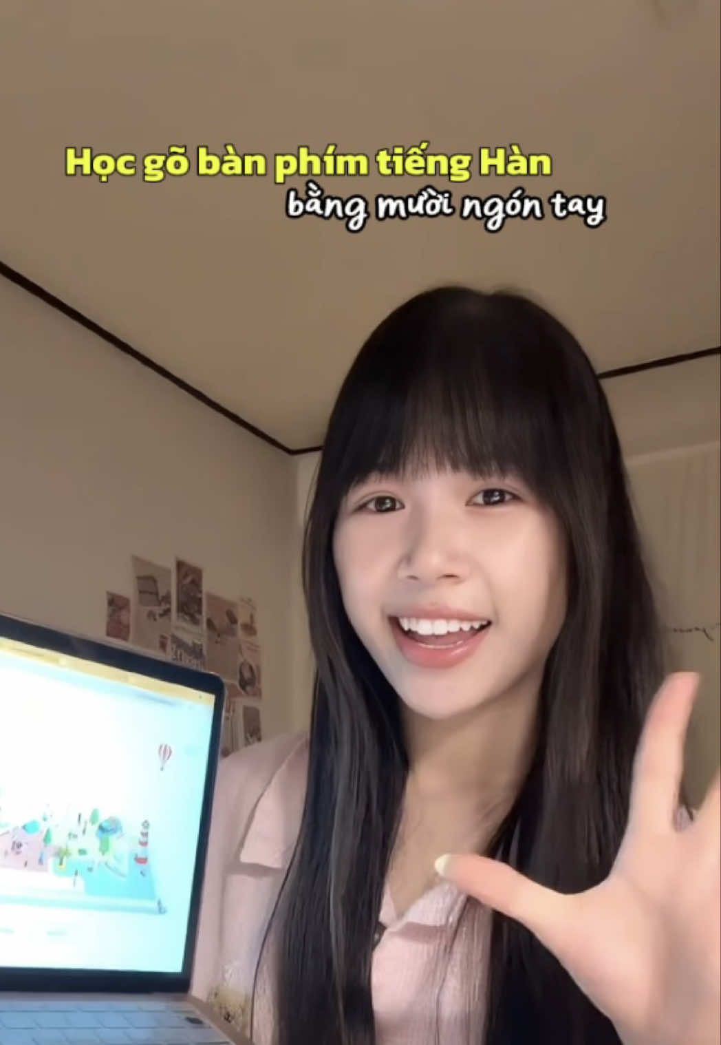 Luyện gõ bàn phím tiếng Hàn bằng 10 ngón tay #duhocsinhhanquoc #tranthungoc 