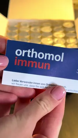 Taking care of my health with Orthomol 💙A little daily step for more energy, stronger immunity and inner balance.#orthomol #vitamin #support #support_me #body 