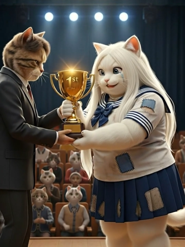 Success of the poor cat #catlover #cubbycat #realstory #turestory #shortstory 