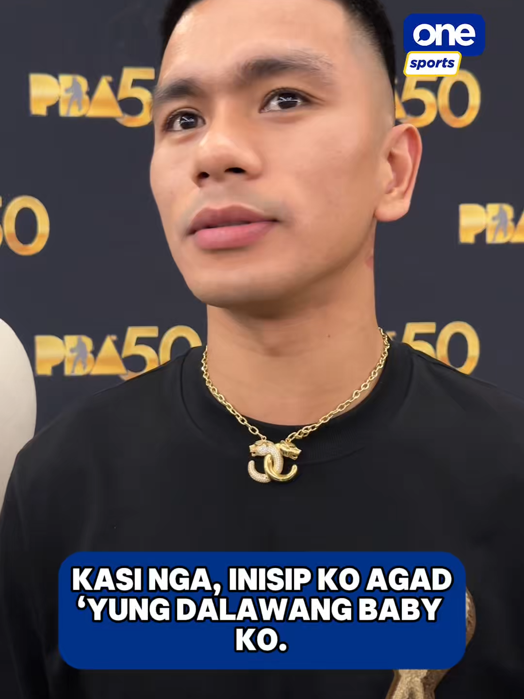 ‘SIYEMPRE NAG-WOWORRY AKO, INISIP KO AGAD ‘YUNG DALAWANG BABY KO’ Jio Jalalon shares how grateful he is after signing with  the TNT Tropang 5G in a last minute move, saying he has faith and patience in securing another PBA team ahead of the Philippine Cup. | via Gillian Trinidad/One Sports #PBA50 #PBA50LID