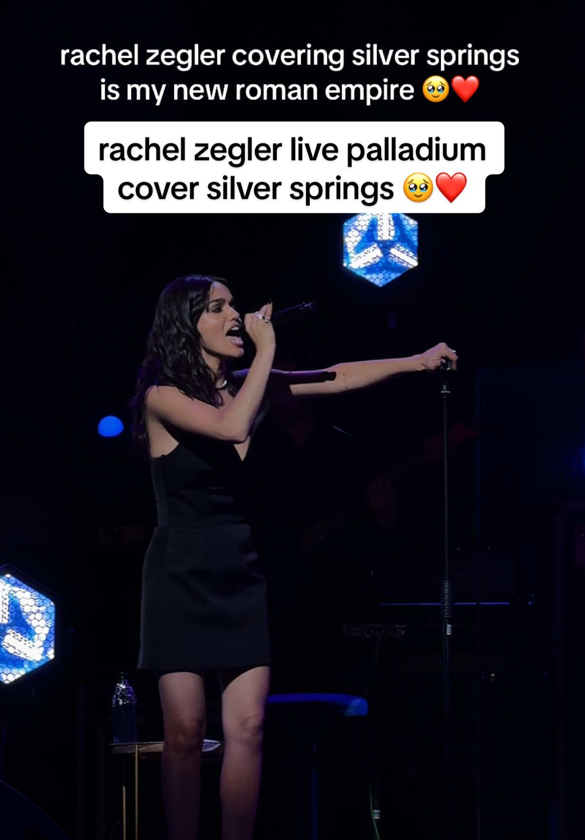blown AWAY by her performance at the palladium today 😩 rachel the woman you are 🥹❤️ #rachelzegler #palladium #silversprings #rachelzeglerlive #evita 