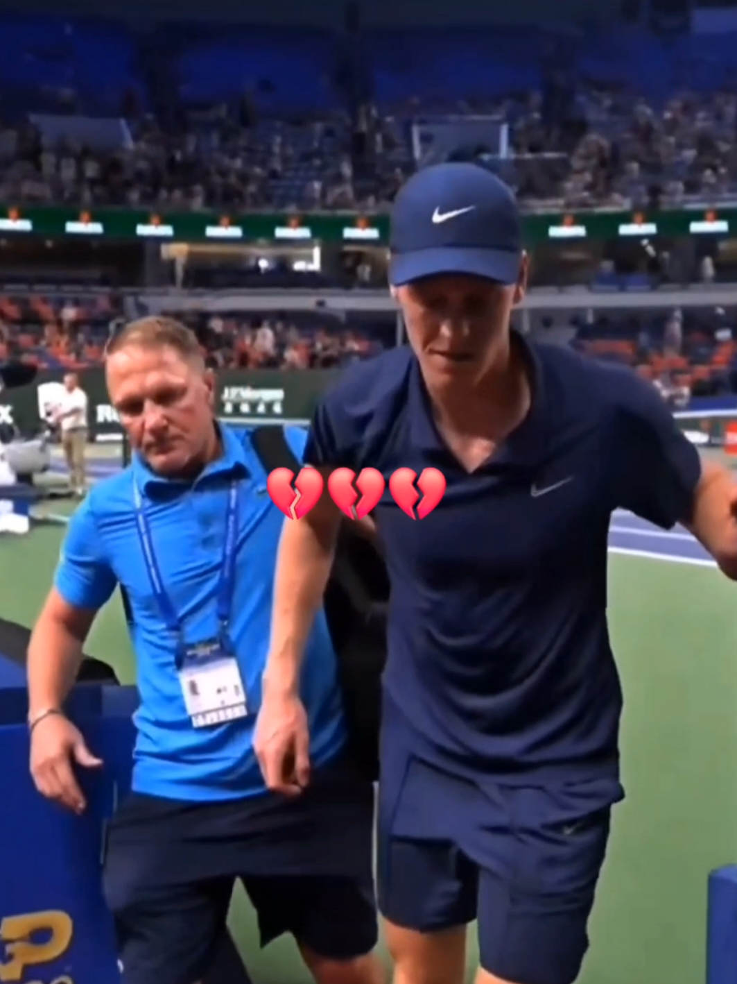 Get well soon Jannik 😭🦊❤️ #janniksinner #atptour  #tennis #janniksinneredit  #fyp 