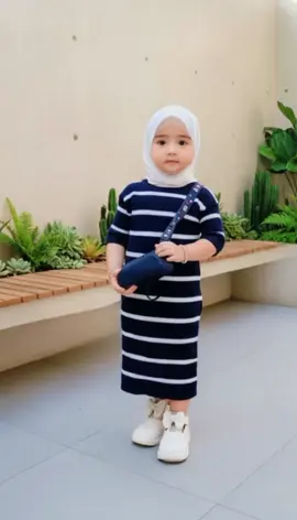 Dress rajut anak strip dres rajut salur model kekinian  #ootdkids #dressanak #dresrajut #dresanakmurah #dresmurah 