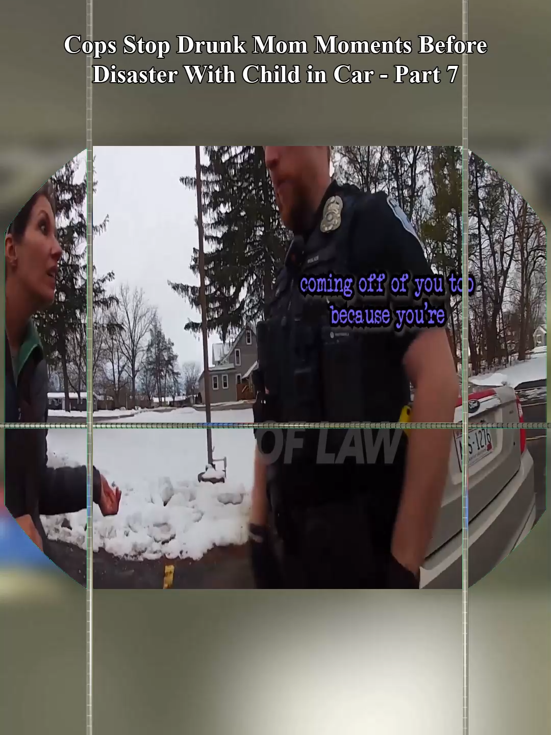 _Cops Stop Drunk Mom Moments Before Disaster With Child in Car - Part 7 #foryou