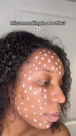 Moxroneedling in a bottle?! My skin feels spicy at first…but the glow after is unreal! Who else is trying the Reedle shot!? 💉 #vtcosmetics #reedleshot #ulta #koreanskincare #glassskin  
