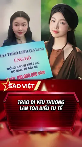 Con gái MC Quyền Linh ủng hộ 100 triệu giúp đồng bào vùng lũ #lolem #quyenlinh #5mb