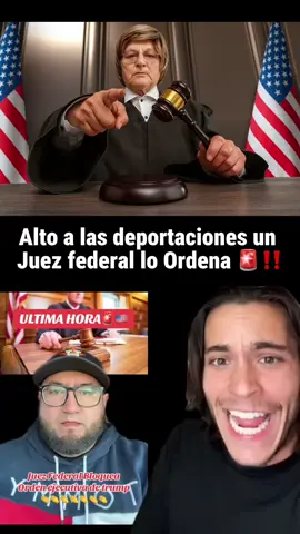 juez Federal Bloquea Orden ejecutiva de Donald Trump 🇺🇸🙏 #ultimahora🚨 #noticias #inmigrantes #usa 