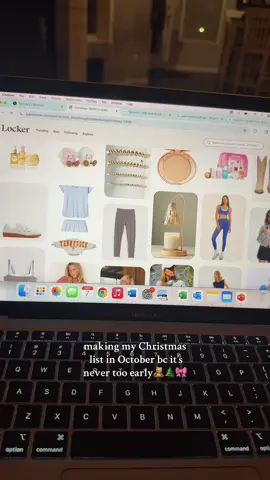 Your sign to make your Christmas list on @Want Locker so you can make money back!!🎄🎅🏻✨🩰 #christmas #christmaslist #wantlocker #fyp 
