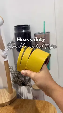 Heavy duty Double sided tape na super dikit! #doublesidedtape #heavydutytape #heavydutydoublesidedtape 