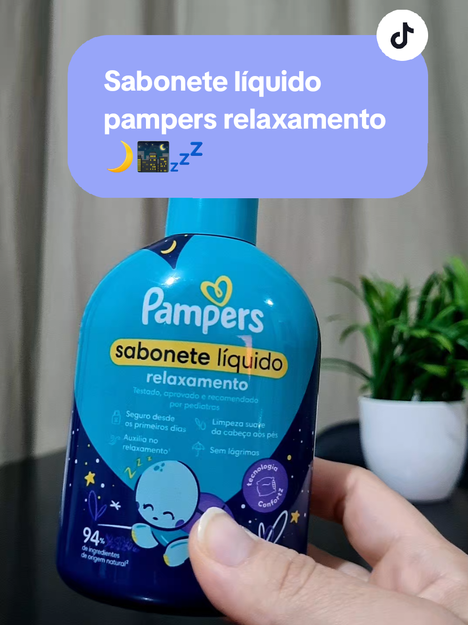Por aqui foi super aprovado, e já quero o hidratante🥰🤌 #resenha #sabonete #bebes #pampers #maternidade 