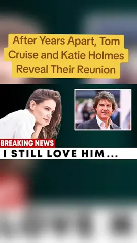 After years of silence, Tom and Katie are finally back together! 🌹 Fans celebrate this emotional reunion filled with nostalgia, love, and hope for a new beginning. ✨ #CelebrityCouple #TomAndKatie #BackTogether #HollywoodLove #emotionalmoment 