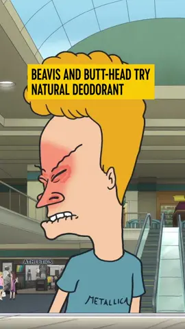It's either absorb the chemicals or smell bad 🤢 #BeavisandButtHead #MikeJudge #NaturalDeodorant
