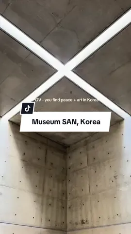 During my recent trip to Korea I got to spend quiet time at Museum SAN - a perfect space for peace + inspiration, just an hour from Seoul. It reminded me why I wanted to build Mari - to pursue art + beauty in everyday life, even in parenting and kidswear 💛 I’ve also always loved the way Tadao Ando designs with light and minimalism - something I hope to carry into everything I do!  What’s a place that’s inspired you lately?  #museumsan #artfuliving #founderjourney #madeinkorea #fyp
