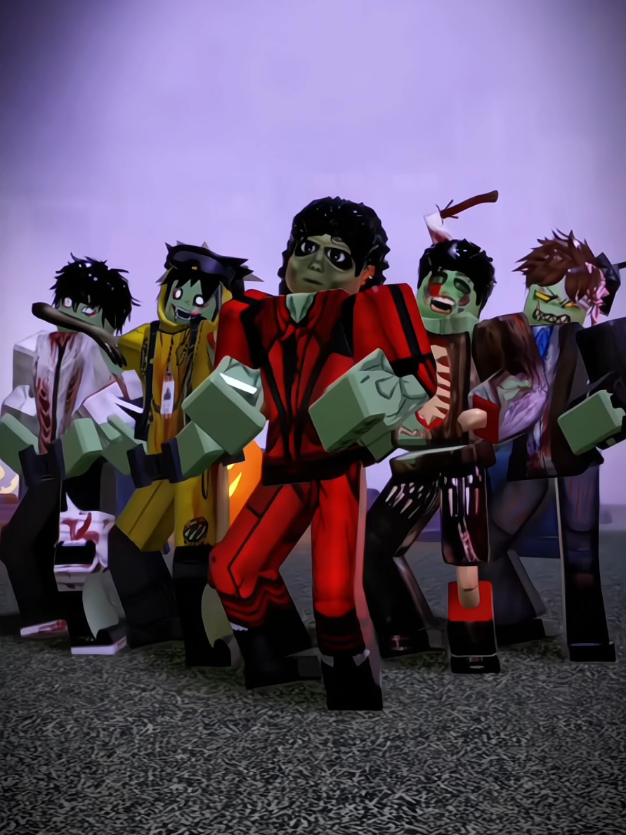 Trend for Halloween🎃 Michael Jackson iconic Thriller Dance✨ ‎• ‎[Dc : @kakou_rei_das_trend] ‎Game      : Rh Dance Studio ‎Dance     : 1. [Roki] 2. [Miku] 3. [Goodnight Ojussama] 4. [Stupid Love] ‎• ‎#Halloween #newtrend #rhdancestudio #robloxdance #robloxtrend 
