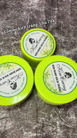 Combo kem kích trắng nhà kim cương 3 hũ 79cành#xuhuong 