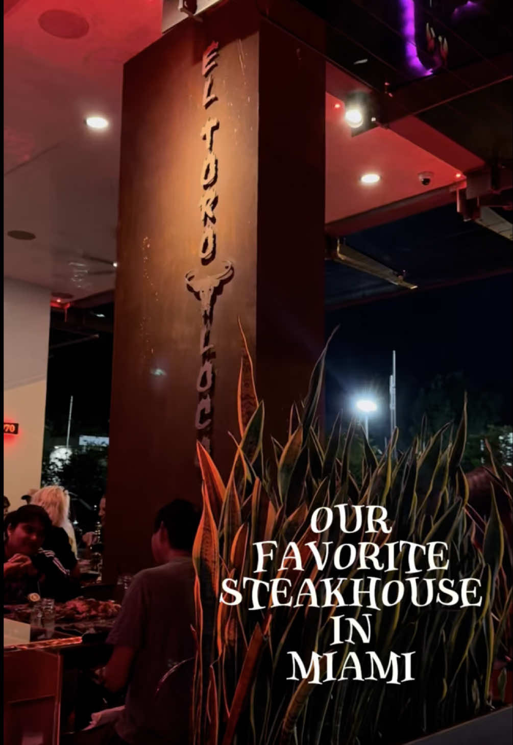 Our favorite steakhouse in Miami 🥩 @eltoroloco #travel #traveltiktok #food #Foodie #miami 