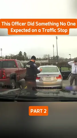 This Officer Did Something No One Expected on a Traffic Stop #bodycam #cops #police #copsoftiktok #foryoupage 