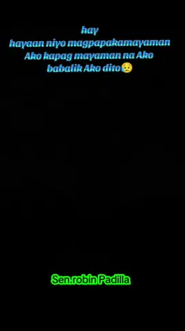 robin Padilla said #maranaotiktokers🇵🇭 #viralvideos #pinoytiktokers🇵🇭 #fypシ゚ 