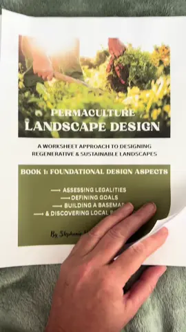 A worksheet approach to Permaculture and regenerative, sustainable landscape design! Always vet legalities and assess for hazards before you install anything. This free workbook will help you do just that.