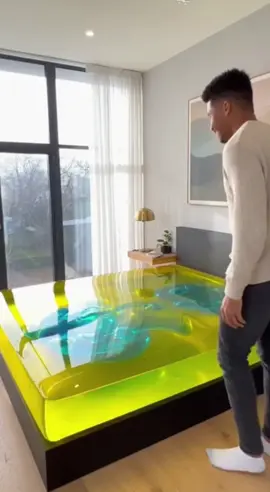 The most satisfying jelly bed experience ever . Which jump is your favourite ? #jellybed #satisfyingvibes #visualart #relaxingmotion #woweffect #2lapse #modernstyle 