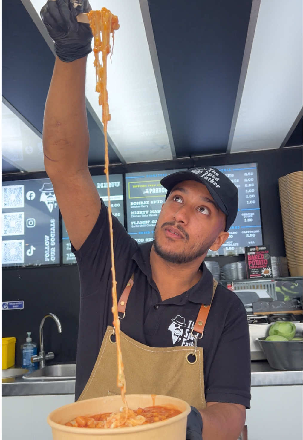 Spud Father approved 🫡 #thespudfather #cheesepull #portsmouth #portsmouthfoodplaces #spudman