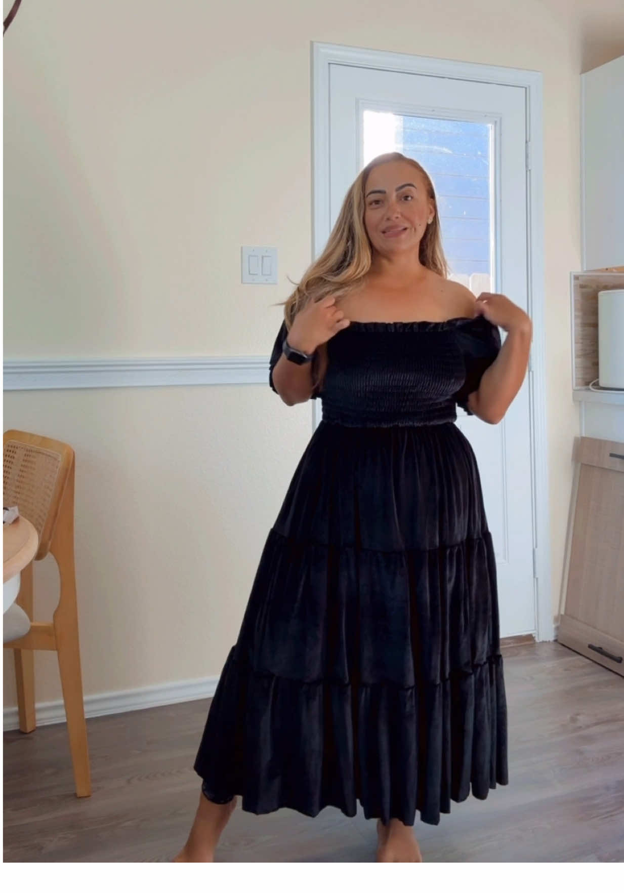 Hermoso !! #fypシ #otoñooutfits #thanksgivingoutfitideas #tiktoklive #maxidress 
