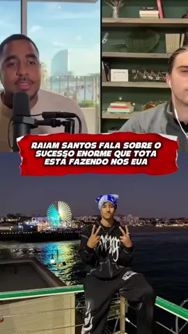 Raiam Santos fala sobre o enorme sucesso que Tota está fazendo nos EUA #tota #kaicenat #raiamsantos #rayasianboy #fyp 