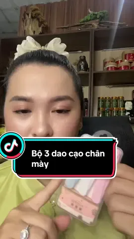 Bộ 3 dạo cạo chân mày #review #xuhuong #viral #congailamdep #