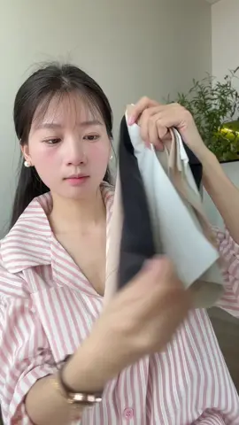 Quần chip su lạnh mặc mềm, mát, thoải mái lắm các chị ơi #thanhhangreview 