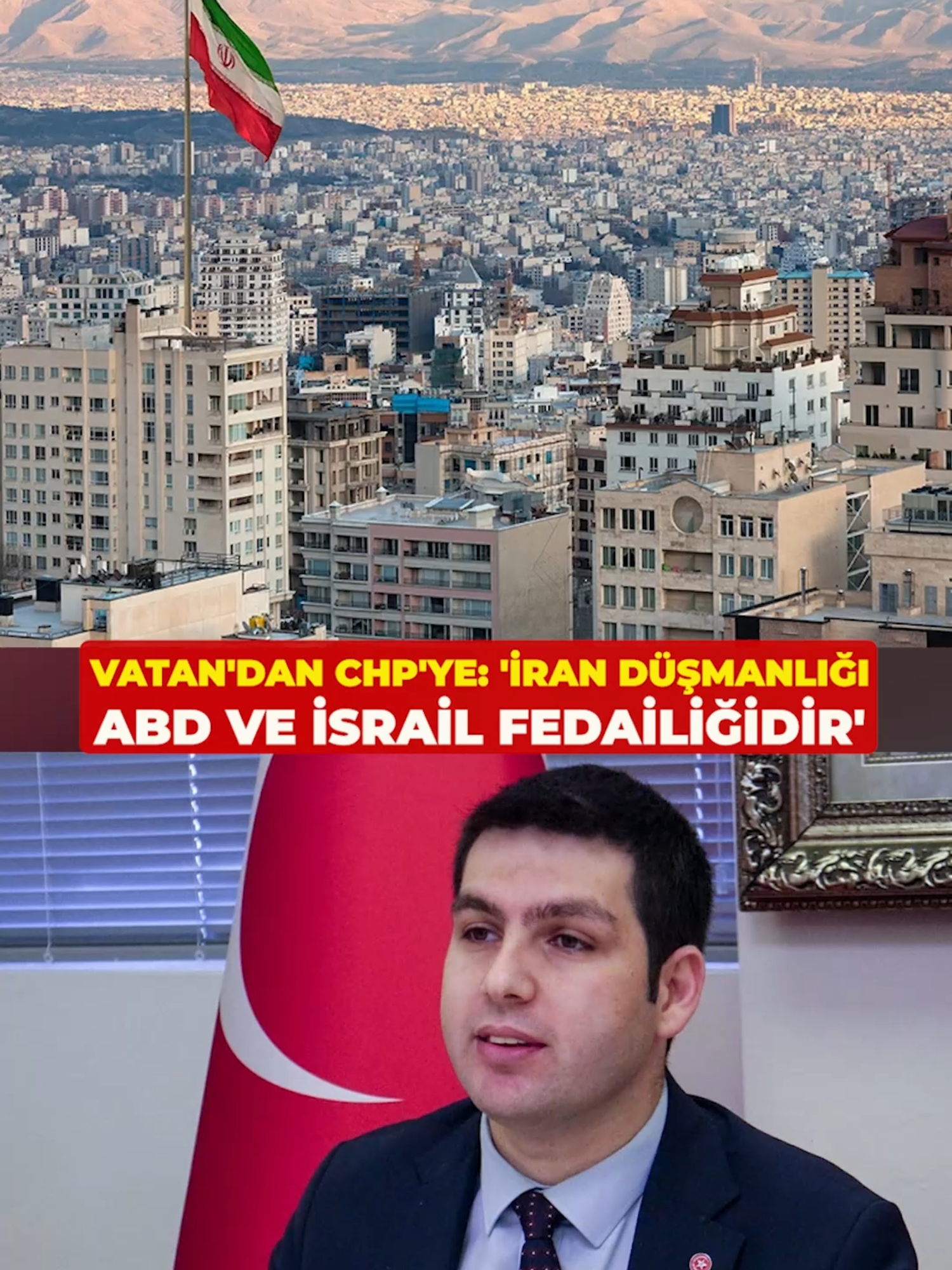 CHP'nin NATO Asamblesi’ne sunduğu rapora ilk tepki açıklaması Vatan Partisi'nden geldi. Açıklamada, CHP'nin Tahran'a karşı Tel Aviv'le işbirliğini tercih etmesi, 