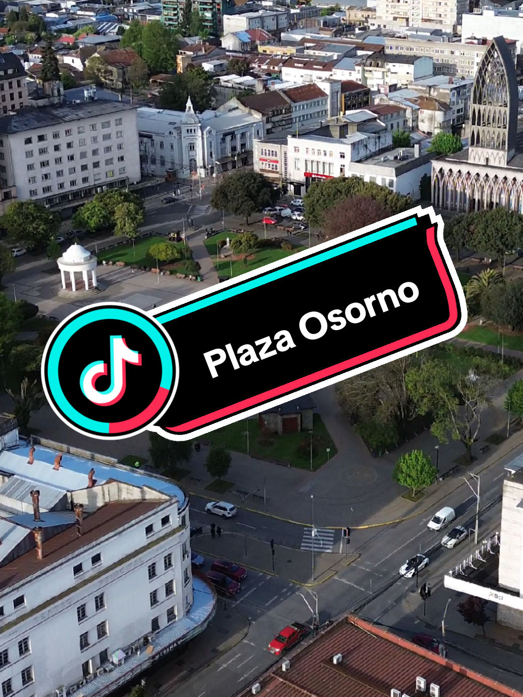 Una vista de nuestra plaza de armas en Osorno #osornodechile🇨🇱 #osorno #chile #surdechile #paratii