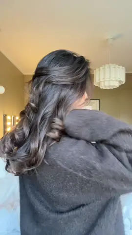 🤎🧋💇🏽‍♀️#hairtok #heatlesscurls 