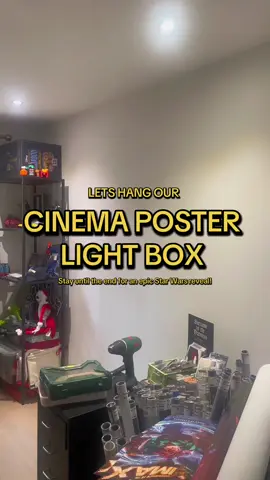 Its like living inside a cinema lobby!✨📽 #filmtok #movieposter #posterlightbox #ukcinema @Enlightened movie posters 