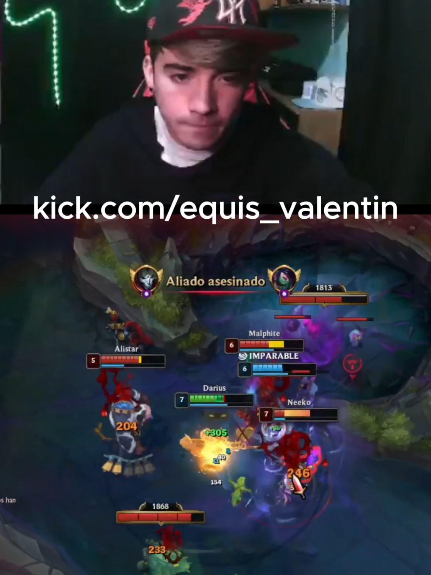 una re bronca y les avise!#leagueoflegends #kickclips