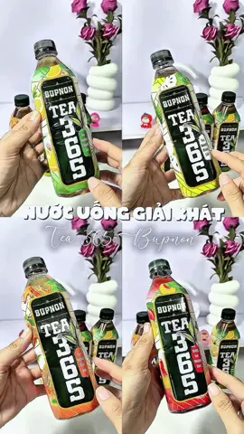Nước giải khát “Tea 365 Bupnon” có nhiều vị ạ. Uống mê nha. #jinnareview #nuocgiaikhat #douongngon #tea365bupnon #xuhuong 
