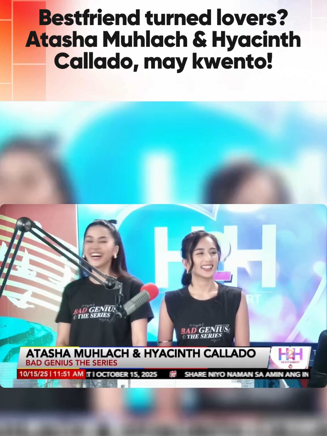 Puwede bang magkatuluyan mag-bestfriend? Ito ang say diyan nina Atasha Muhlach & Hyacinth Callado! Abangan sila sa Pinoy adaptation ng 