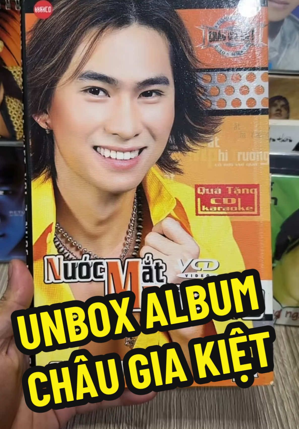 Unbox Album : Châu Gia Kiệt Vol 3 : Nước Mắt Phi Trường , Anh Chàng Đa Nghi #chaugiakiet #cdgoc #xuhuong #nhachaymoingay #viral 