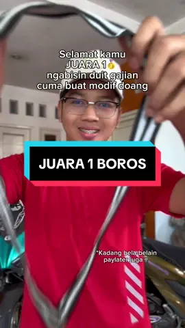 Bingung mau modif apa, soalnya uangnya belom ada.