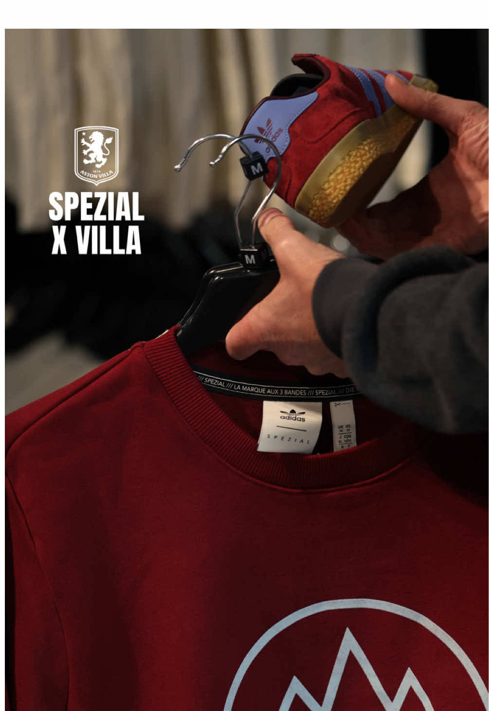 Allegiance to the Villa 🫡 #astonvilla #Spezial #Adidas 