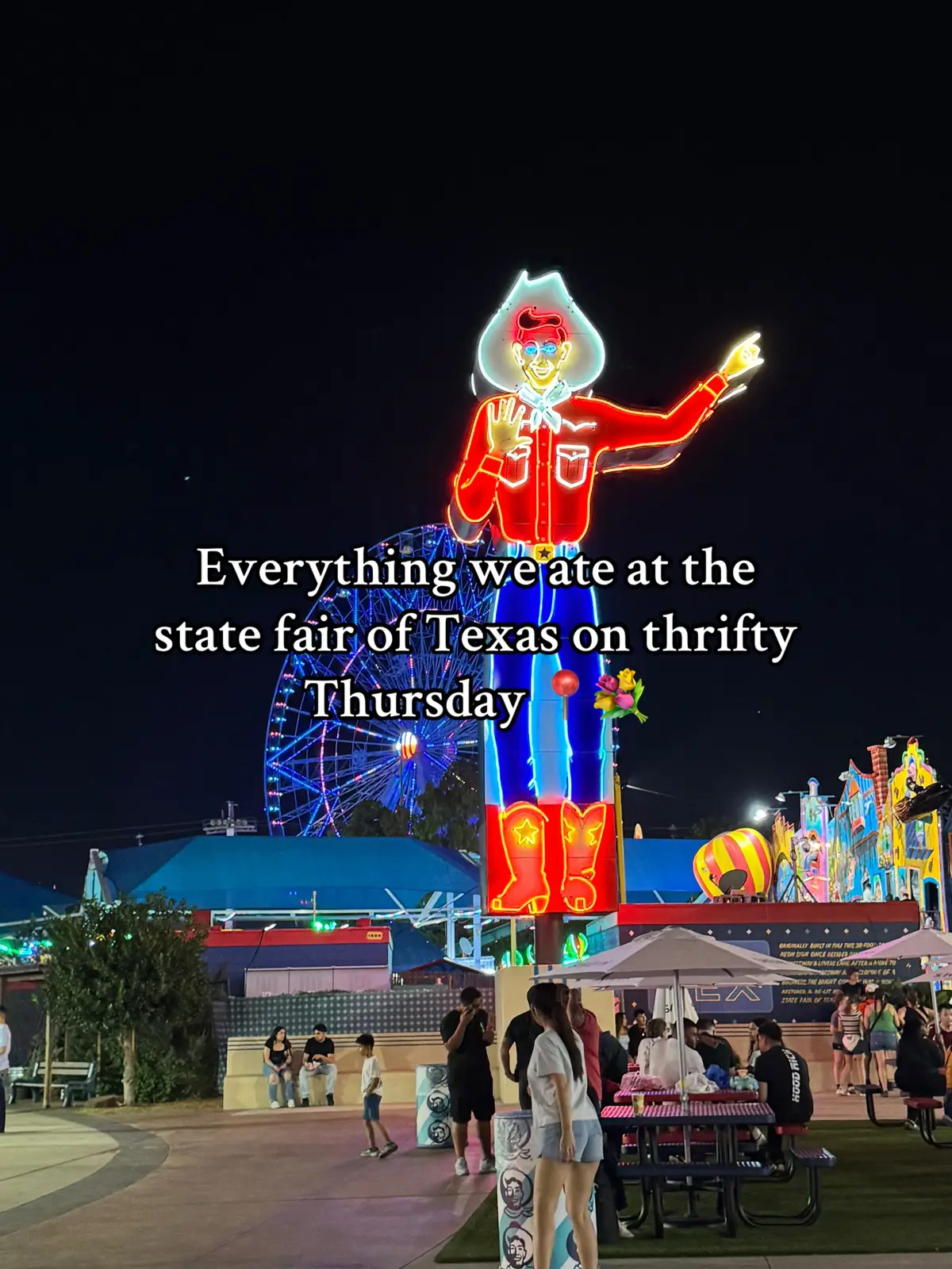 What are some of y’all’s favorite foods & what do I need to try next 👀 #statefair #statefairoftexas #statefairfood #dallas #dallastexas 