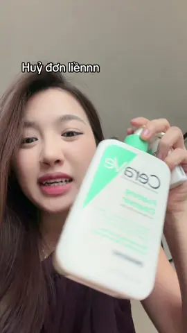 Sữa rửa mặt Cerave mãi xịn mua 1 tặng 3 lận bay ơi #TikTokAwardsVN #chunhung #cerave 