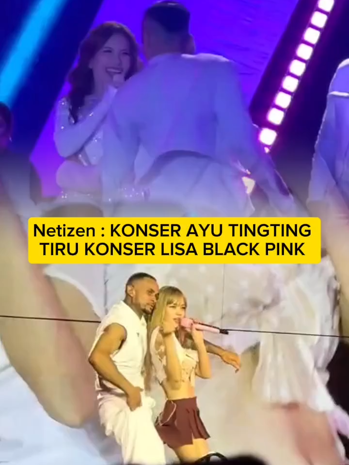 Ternyata Ayu tingting tiru Lisa black pink  #ayutingting #ayutingtingkonser #beritaartis #artis #reelsfypviral #fypviralforeyou #videotrending