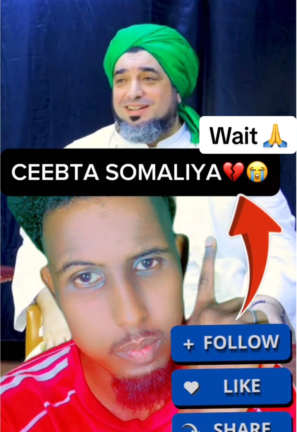 KHALAAAZ CARAPTII O OGATAY CEBTEENA💔😭#viralvideos #video #cupcut #somalitiktok #ahmedfuaad90 
