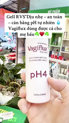 Gel RVS Vagiflux giúp cân bằng pH, nhẹ dịu, an toàn cho mẹ bầu và mọi chị em 🌿”#RVSvagiflux #GelVeSinhPhuNu #AnToanChoMeBau #xuhuong #tiktokindia  @Kênh Chăm Sóc Sức Khoẻ☘️☘️☘️ 