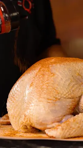 🚨🚨 Turkey Tip #5: USE A BINDER! It helps your rub stick, locks in flavor, and sets you up for the juiciest bird of your life #kosmosq #turkeytips #thanksgivingready #fyp 